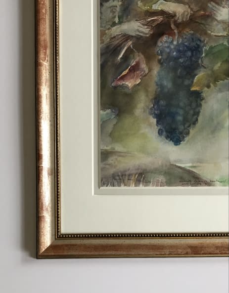 Image 1 of the artwork "A nagy szőlőfürt/ Die große Weintraube" by János Giczy on art24