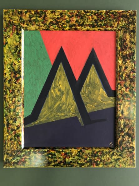 Image 1 of the artwork "Angyal Ikon/Engel Ikone" by János Aknay on art24