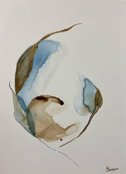 Photo 1 de l'œuvre "BLUE DREAMS I" par Silvia Salvagno sur art24