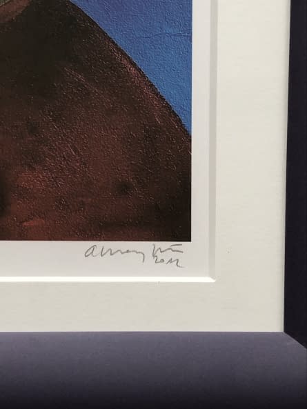 Image 1 of the artwork "Festőangyal 10/10 / Maler Engel" by János Aknay on art24