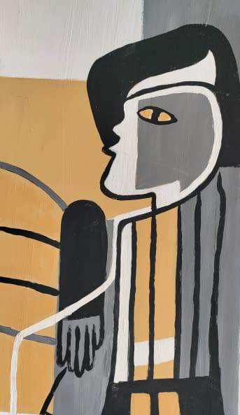 Foto 1 des Kunstwerks "Dialog II" von Christine Jost auf art24