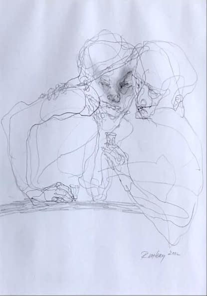 Image 1 of the artwork "Egészségedre/Zum Wohl" by Ruttkay Sándor on art24