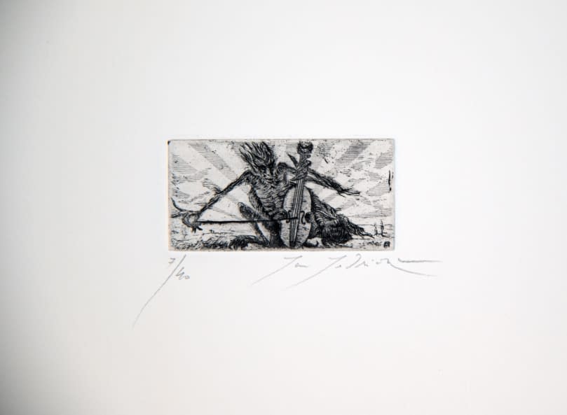Image 1 of the artwork "Aus Hoffmanns Erzählungen 7/40" by Jan Jedlicka on art24
