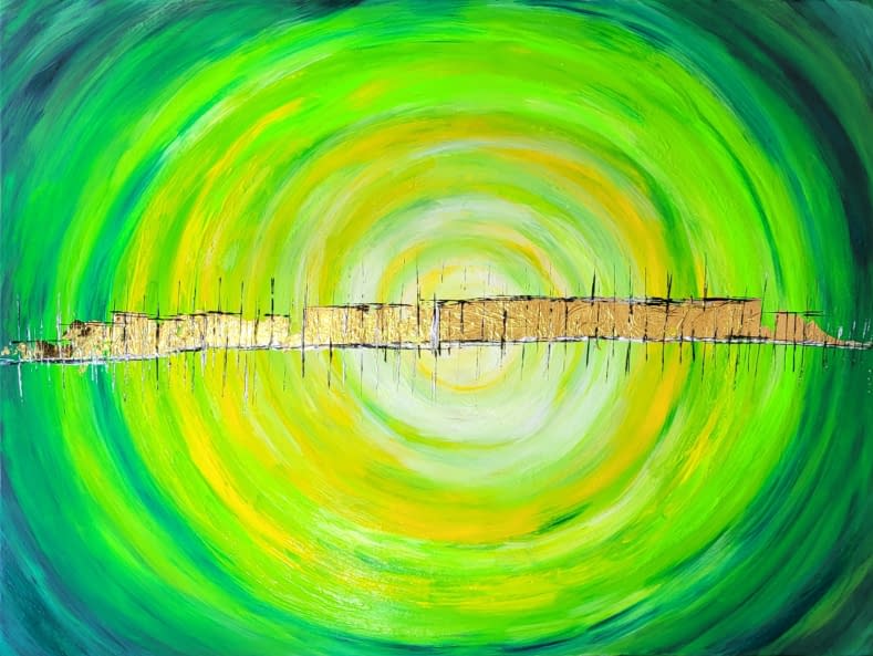 Foto 1 des Kunstwerks "Green of Future" von Andrea Lange-Weihs auf art24