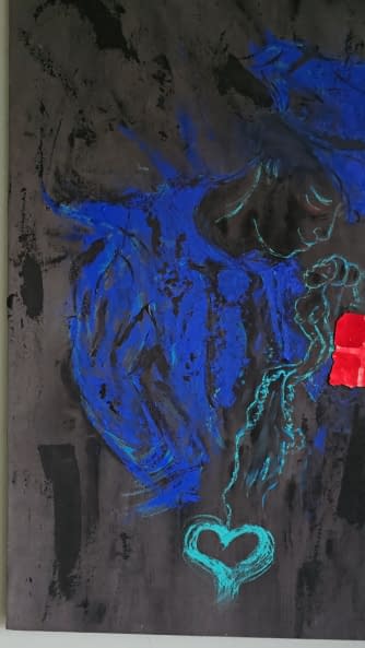 Foto 1 des Kunstwerks "Den lille Havfrue" von Jacqueline Berg auf art24