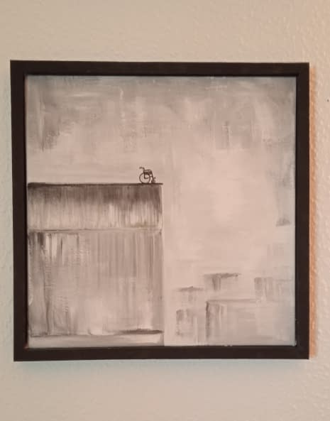 Foto 1 des Kunstwerks "Meine letzte Entscheidung" von eigen-ART-ig - Sven Künzel auf art24