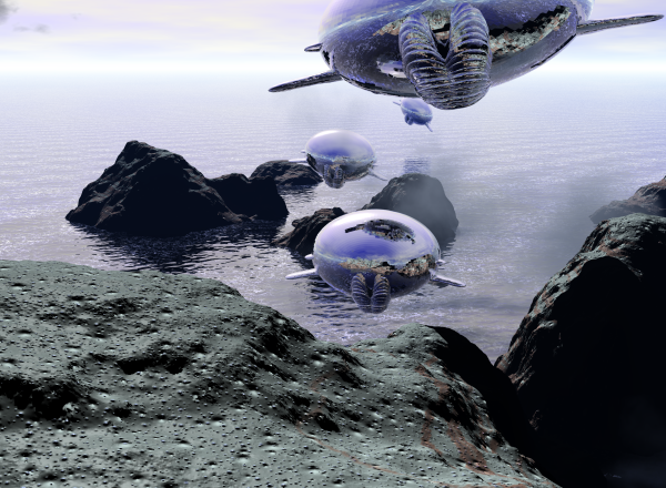 Image 1 of the artwork "Invasion" by the art of the artist on art24