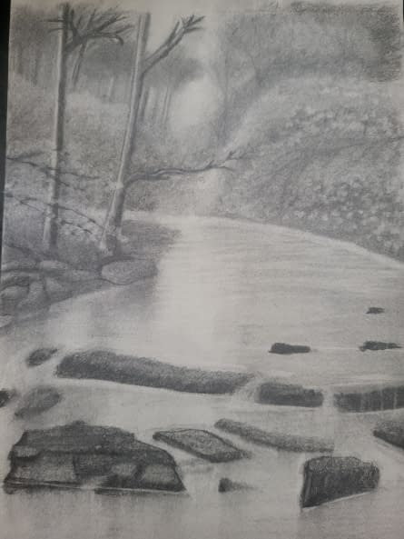 Foto 1 des Kunstwerks "Ruhiger Fluss" von Tom Butter auf art24