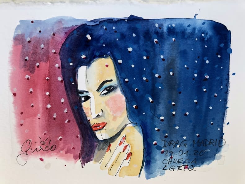Foto 1 des Kunstwerks "Drag" von Guido Parpan auf art24