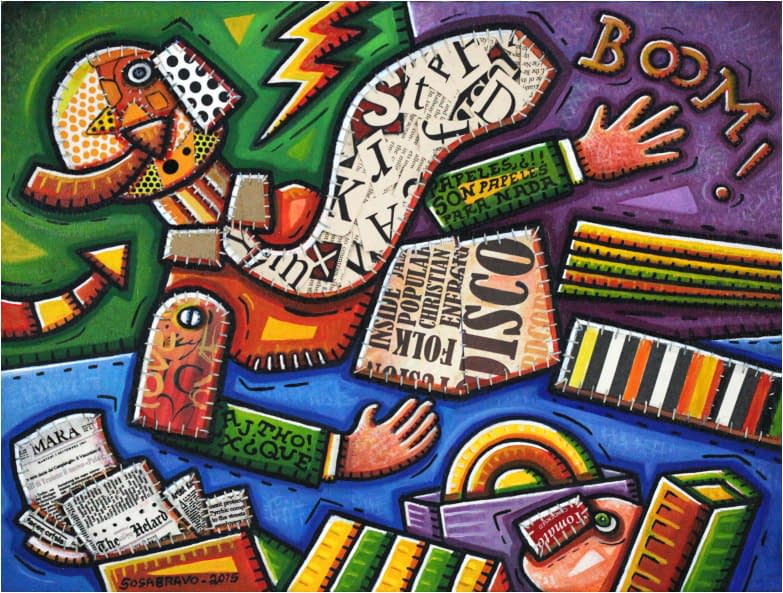 Image 1 of the artwork "El burócrata flotando" by Alfredo Sosabravo on art24