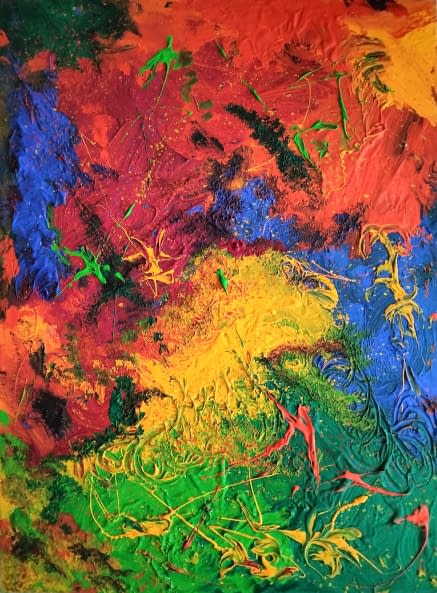 Photo 1 de l'œuvre "Eindrücke" par CLEPATRA - Caflisch Petra sur art24