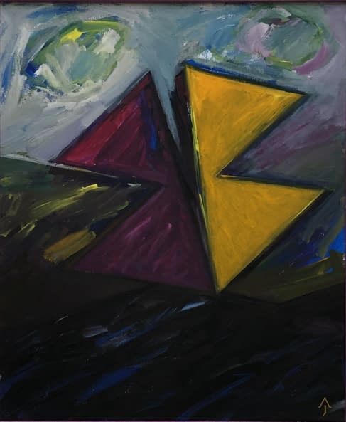 Image 1 of the artwork "Hajnali Angyal/Engel der Morgendämmerung" by János Aknay on art24