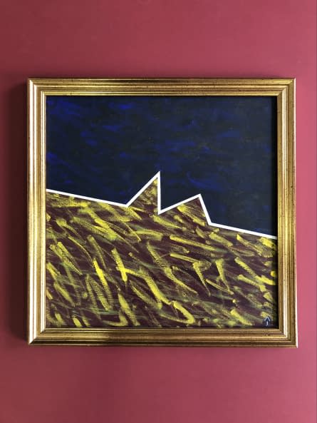 Image 1 of the artwork "Esti Angyal/Abend Engel" by János Aknay on art24