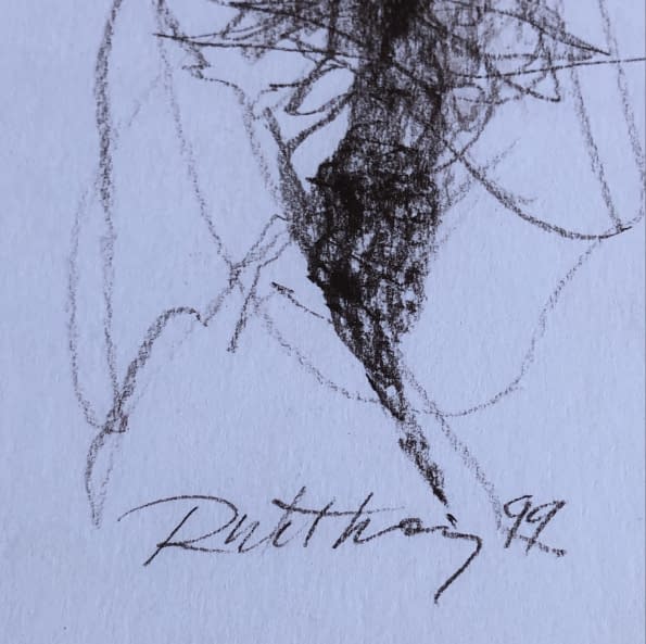 Image 1 of the artwork "Rajz VII. /Zeichnung VII." by Ruttkay Sándor on art24