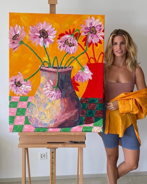 Image 1 of the artwork "summer flowers" by Maja on art24