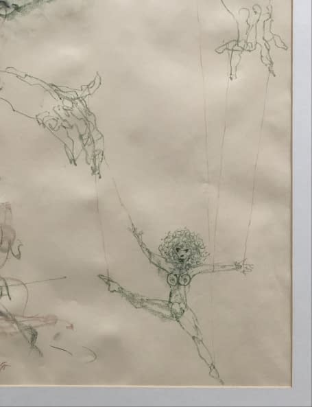 Image 1 of the artwork "Bábos/Puppenspieler" by Ruttkay Sándor on art24