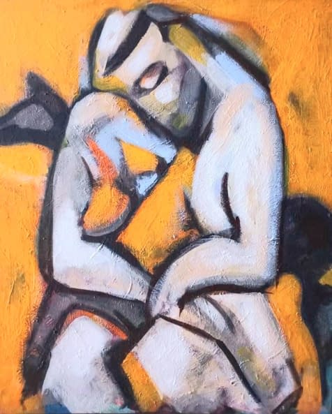 Foto 1 des Kunstwerks "Toi..3" von Sam KEUSSEYAN- Gladiateur auf art24
