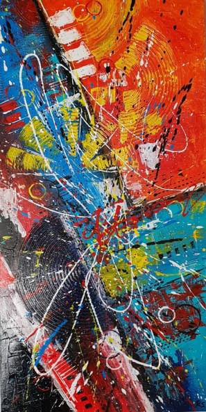 Foto 1 des Kunstwerks "ANSCHLAG" von Rasty Stone auf art24