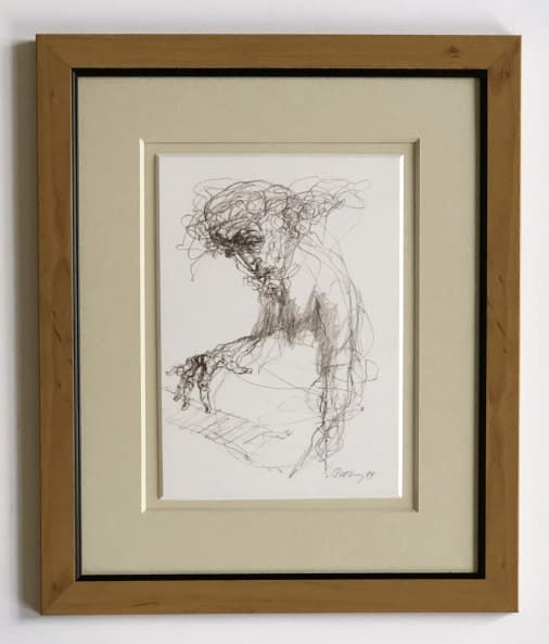 Image 1 of the artwork "Zeneszerző/ Komponist" by Ruttkay Sándor on art24