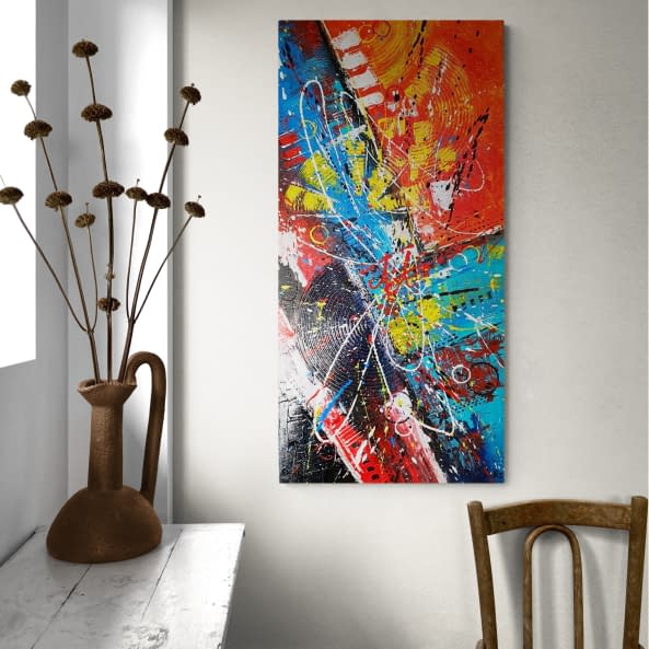 Foto 1 des Kunstwerks "ANSCHLAG" von Rasty Stone auf art24