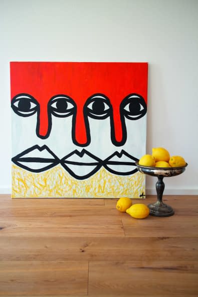 Foto 1 des Kunstwerks "ALL EYES ON" von Ellinor Amini auf art24