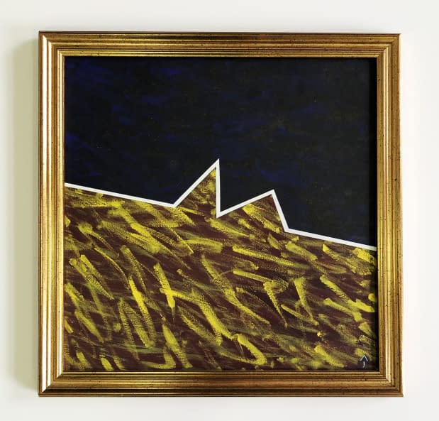Image 1 of the artwork "Esti Angyal/Abend Engel" by János Aknay on art24