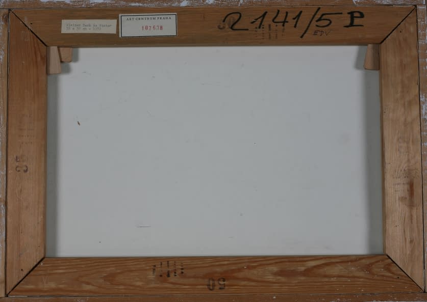 Foto 1 des Kunstwerks "Kleiner Bach im Winter" von Jan Sklenar auf art24