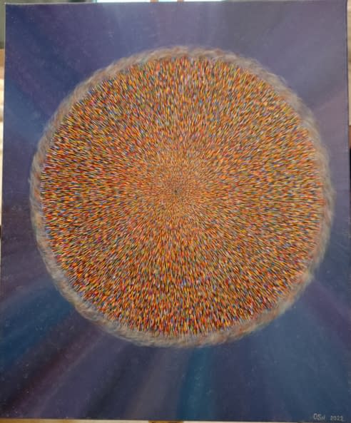 Image 1 of the artwork "Illusion" by Olha Nazarenko on art24