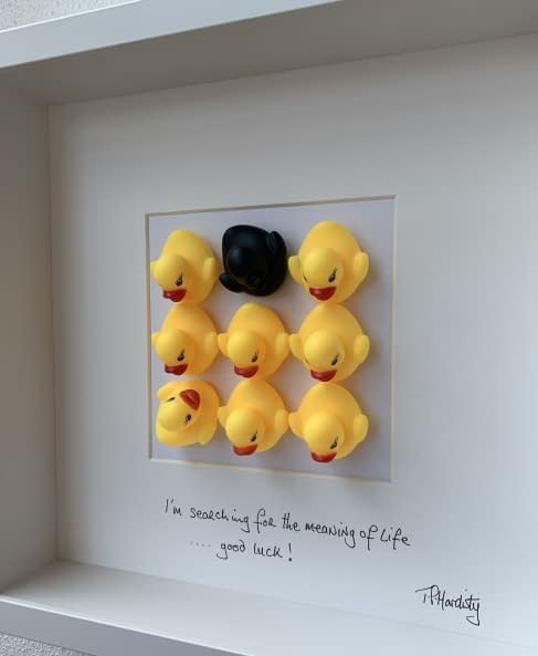 Foto 1 des Kunstwerks "I'm looking for the meaning of life …good luck !" von T P Hardisty auf art24