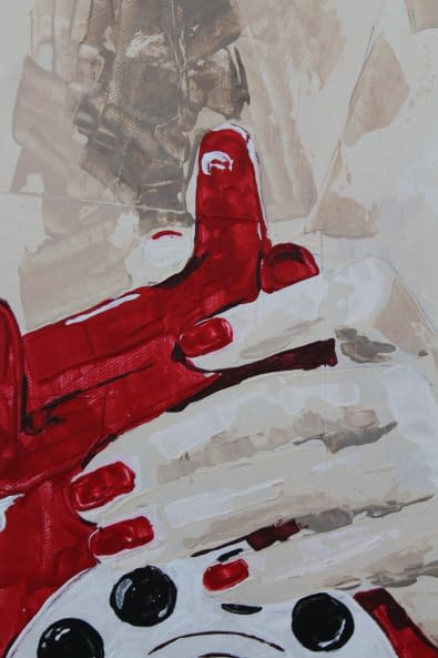Foto 1 des Kunstwerks "Retrotalk" von Jana Derksen auf art24