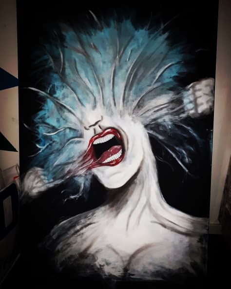 Foto 1 des Kunstwerks "Innere Zerrissenheit" von Michelle Fleer auf art24