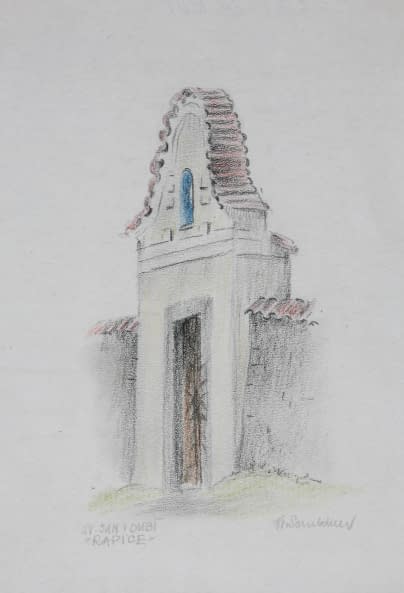 Image 1 of the artwork "Sv. Jan v Dubí Rapice (dt. St. Johannes in Dubi Rapice)" by František Sembdner on art24