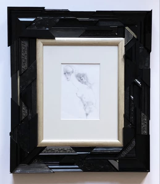 Image 1 of the artwork "Akt rajz XVI./ Akt Zeichnung XVI." by Ruttkay Sándor on art24
