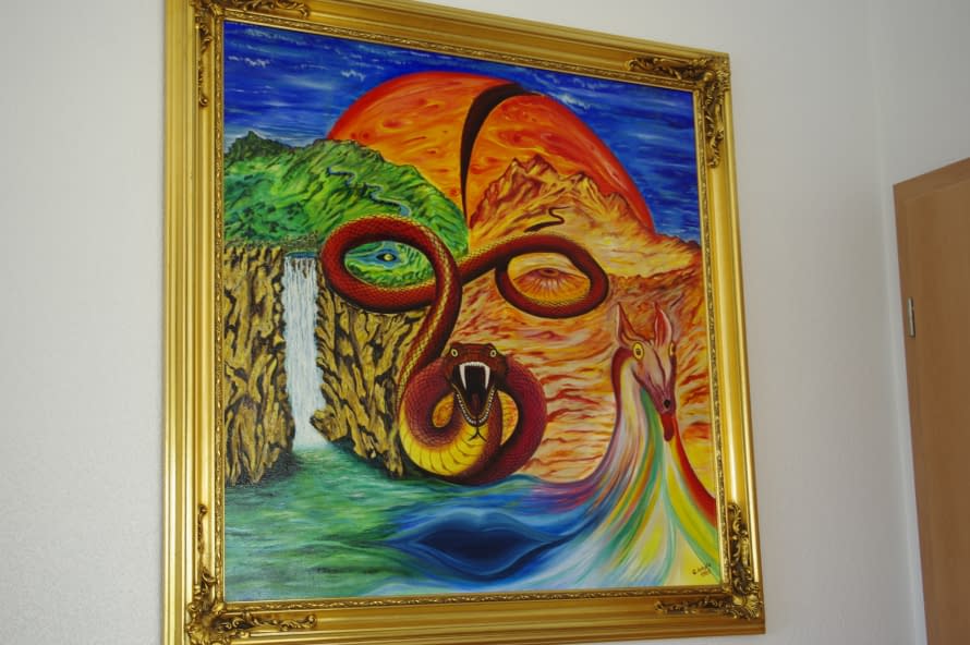 Foto 1 des Kunstwerks "Gesicht der degenerierten Menschheit" von Giorgio Asturio auf art24