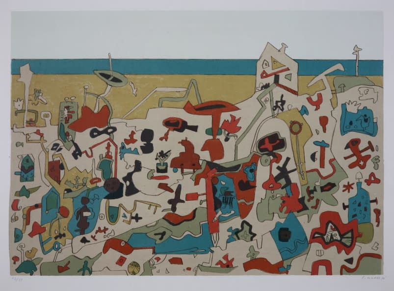 Foto 1 des Kunstwerks "Pláž (dt. Strand) (23/31)" von František Gross auf art24
