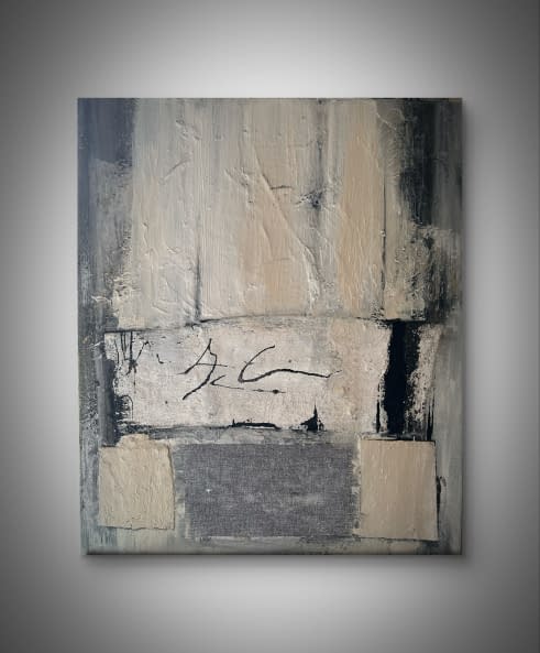 Image 1 of the artwork "Gips trifft Stoff" by Ursula Mettler on art24