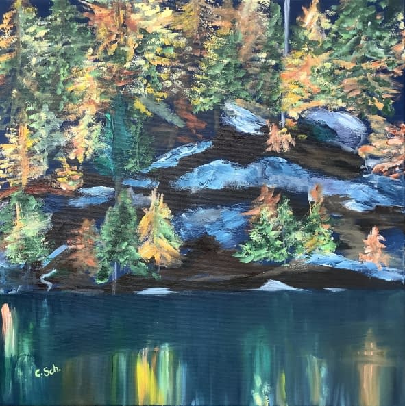 Foto 1 des Kunstwerks "Schweizer Herbst" von Corinna auf art24