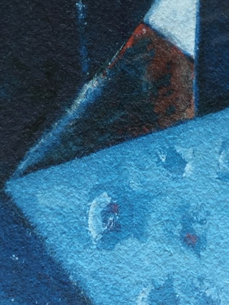 Image 1 of the artwork "Angyal (P) VI/X / Engel (P) VI/X" by János Aknay on art24