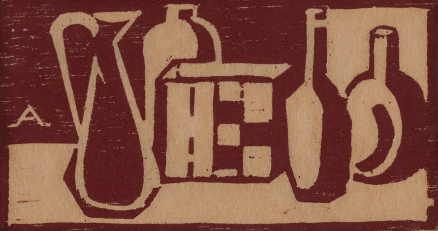 Photo 1 de l'œuvre "Stillleben mit Flaschen" par Arnold Ammann sur art24