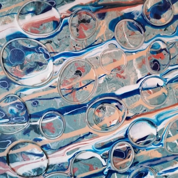 Photo 1 de l'œuvre "Querläufer" par frohekunst sur art24