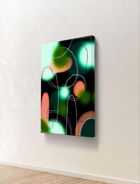 Foto 1 des Kunstwerks "Leuchtende Dimensionen" von Nomi Morina auf art24