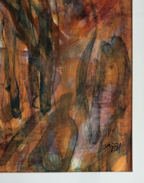 Image 1 of the artwork "Kék Angyal/Blauer Engel" by Éva Skoda on art24