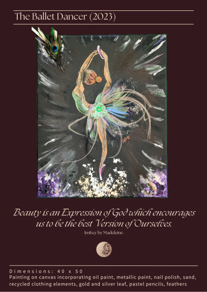 Image 1 of the artwork "The Ballet Dancer" by Madeleine Farhoumand on art24