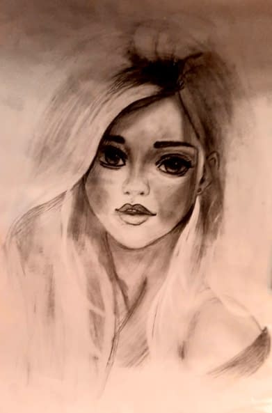 Photo 1 de l'œuvre "Pretty girl" par Djami sur art24