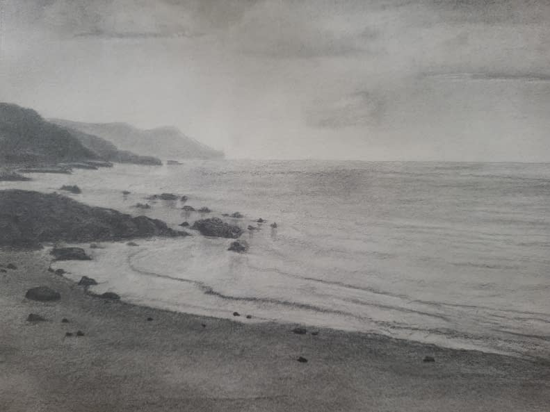 Foto 1 des Kunstwerks "Steinige Küste" von Tom Butter auf art24