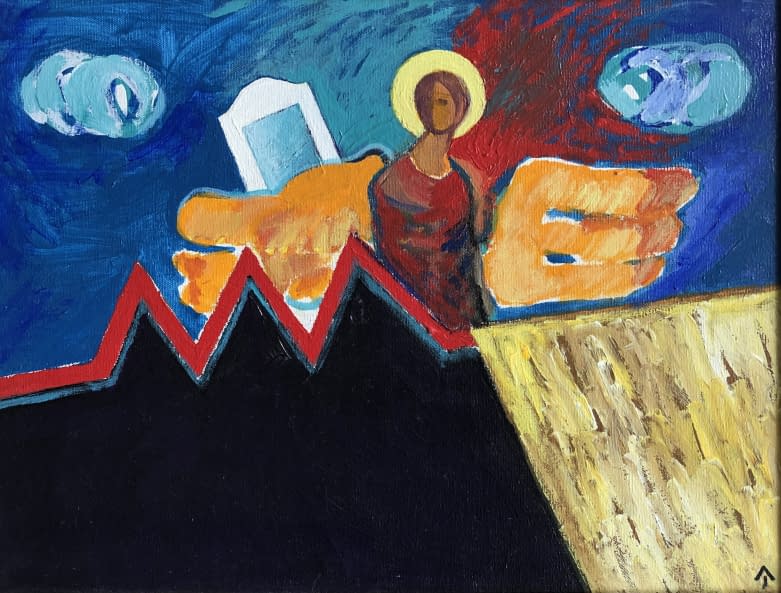 Image 1 of the artwork "Védőangyal/Schutzengel" by János Aknay on art24