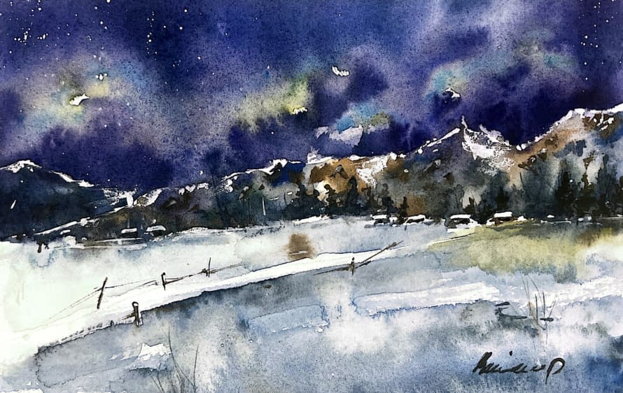 Image 1 of the artwork "Dämmerung" by samirartist on art24