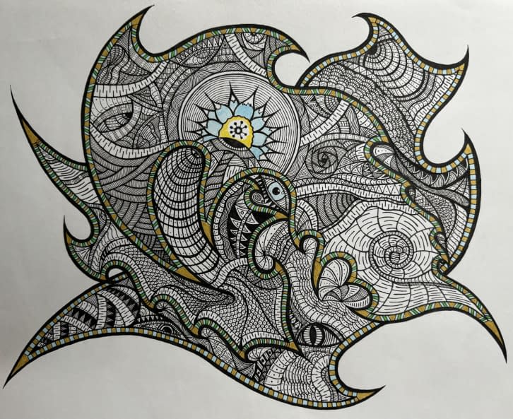 Foto 1 des Kunstwerks "Dragon head" von Couch Cube auf art24