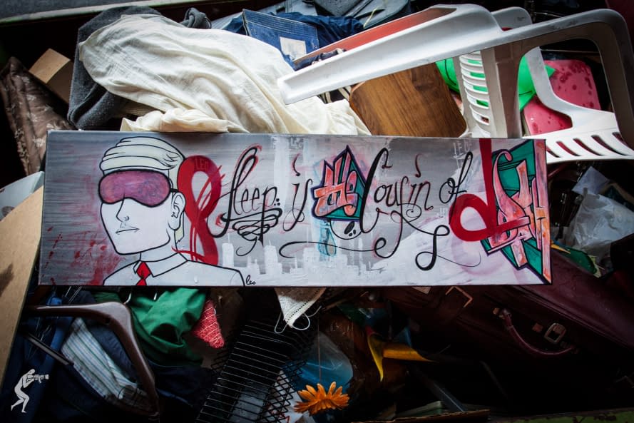 Image 1 of the artwork "Sleep is the Cousin of Death" by ZE1 on art24
