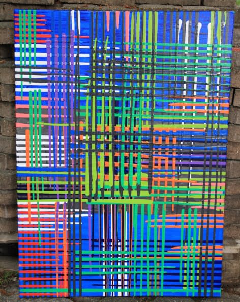 Foto 1 des Kunstwerks "Streched Lines" von Viktoria Kovatcheva auf art24